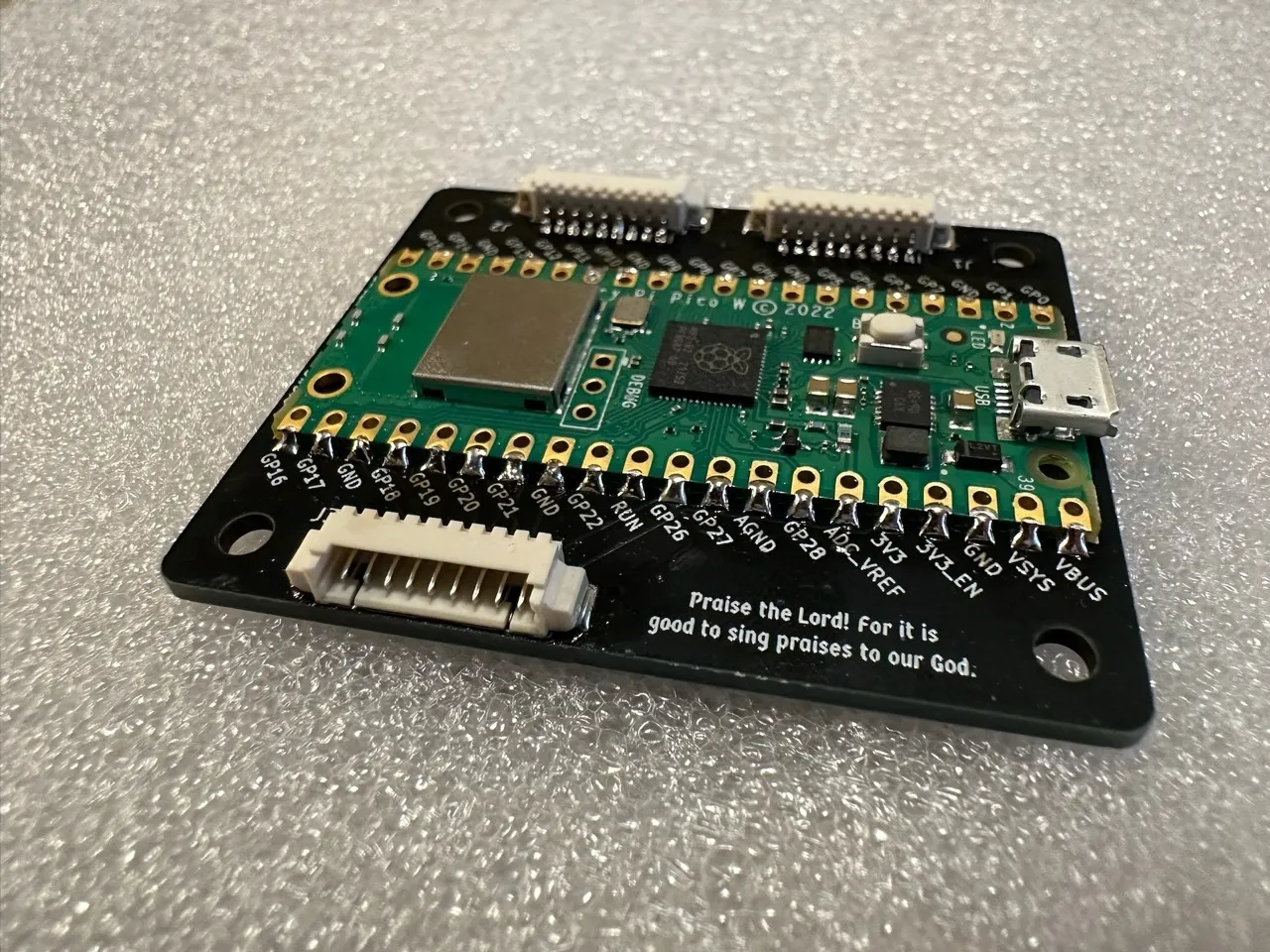 PCB assembled