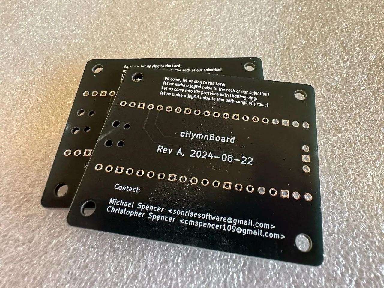 PCB back