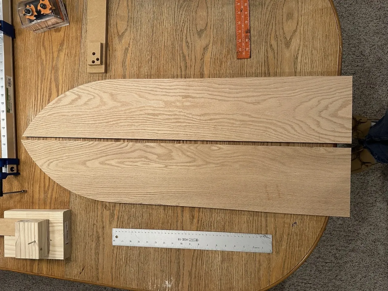 Two boards